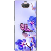 Чехол Uprint Sony Xperia 10 I4113 Orchids and Butterflies