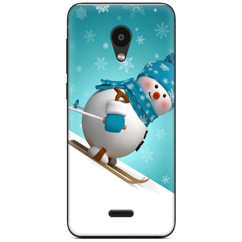 Чехол Uprint Meizu C9 Pro Skier Snowman