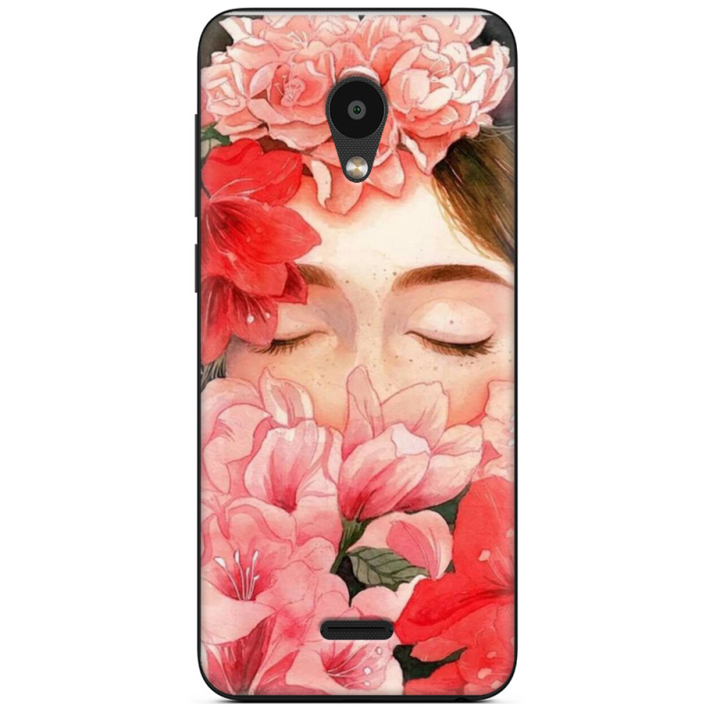 Чехол Uprint Meizu C9 Pro Girl in Flowers