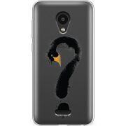Прозрачный чехол Uprint Meizu C9 Pro Swan question