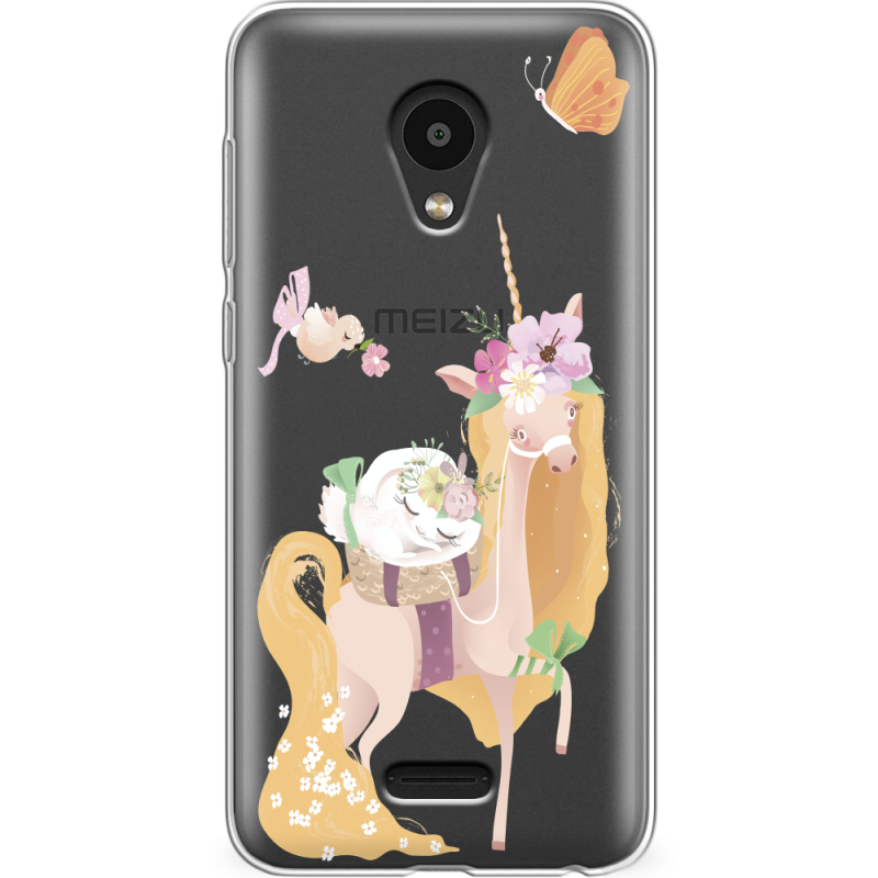Прозрачный чехол Uprint Meizu C9 Pro Uni Blonde