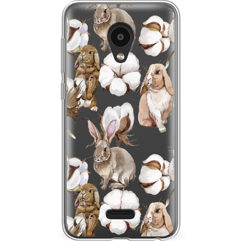 Прозрачный чехол Uprint Meizu C9 Pro Cotton and Rabbits