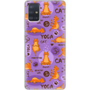 Чехол BoxFace Samsung A515 Galaxy A51 Yoga Cat