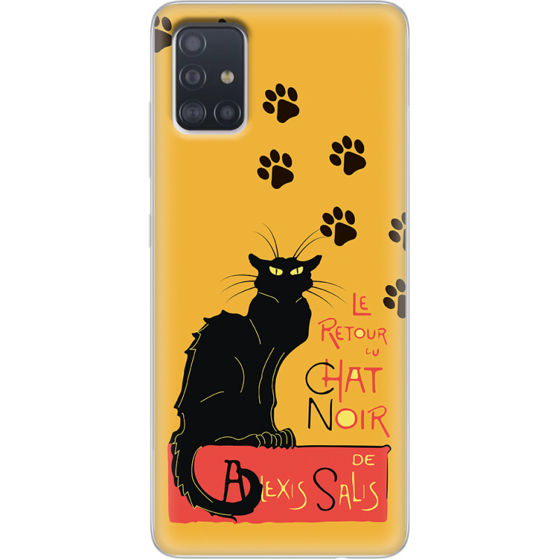 Чехол BoxFace Samsung A515 Galaxy A51 Noir Cat