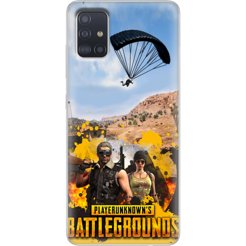 Чехол BoxFace Samsung A515 Galaxy A51 Pubg parachute