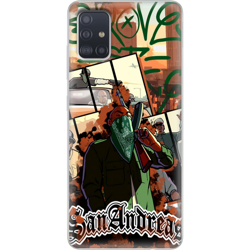 Чехол BoxFace Samsung A515 Galaxy A51 GTA San Andreas