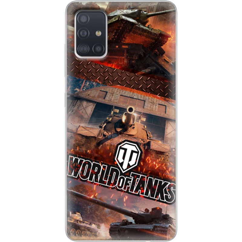 Чехол BoxFace Samsung A515 Galaxy A51 World Of Tanks