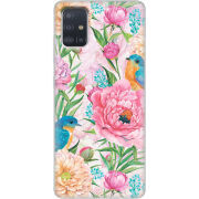 Чехол BoxFace Samsung A515 Galaxy A51 Birds in Flowers