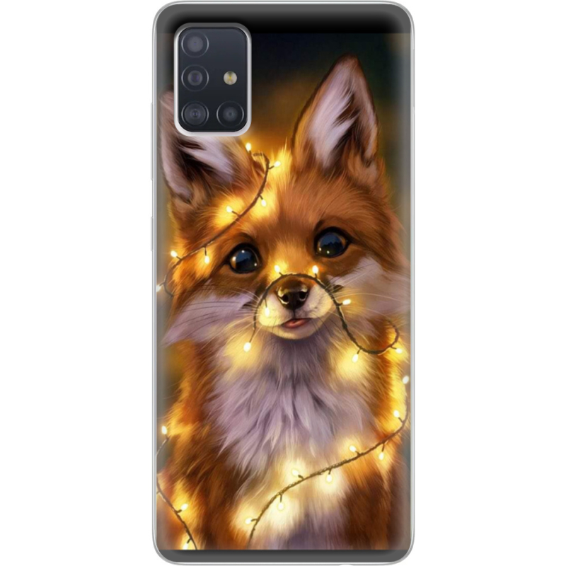 Чехол BoxFace Samsung A515 Galaxy A51 Рождественская лиса