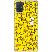 Чехол BoxFace Samsung A515 Galaxy A51 Yellow Ducklings