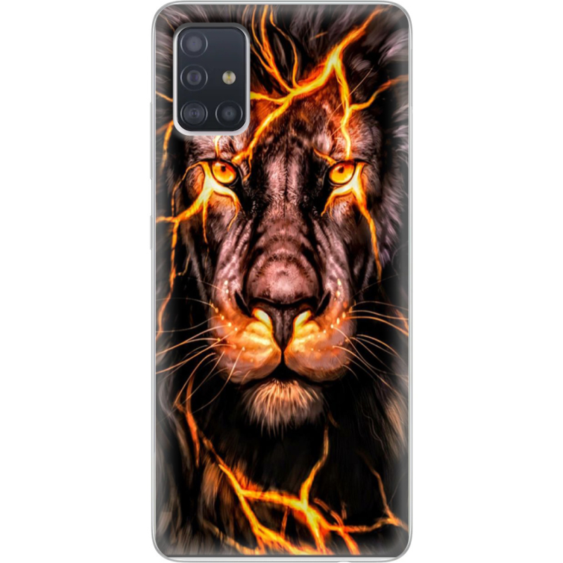 Чехол BoxFace Samsung A515 Galaxy A51 Fire Lion