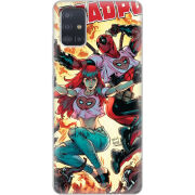 Чехол BoxFace Samsung A515 Galaxy A51 Deadpool and Mary Jane