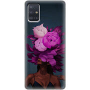 Чехол BoxFace Samsung A515 Galaxy A51 Exquisite Purple Flowers