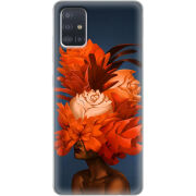 Чехол BoxFace Samsung A515 Galaxy A51 Exquisite Orange Flowers