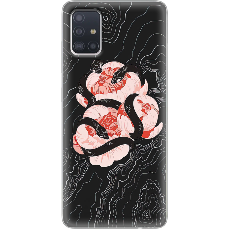 Чехол BoxFace Samsung A515 Galaxy A51 Snake Rose