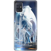 Чехол BoxFace Samsung A515 Galaxy A51 White Horse