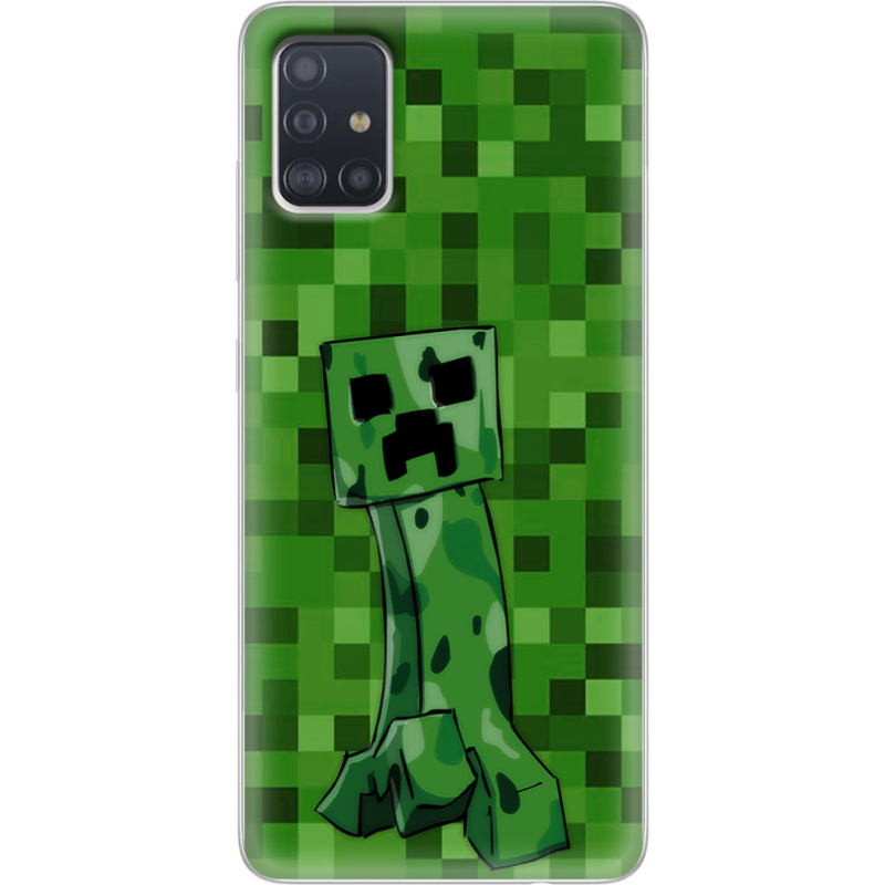 Чехол BoxFace Samsung A515 Galaxy A51 Minecraft Creeper