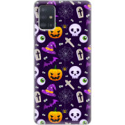 Чехол BoxFace Samsung A515 Galaxy A51 Halloween Purple Mood
