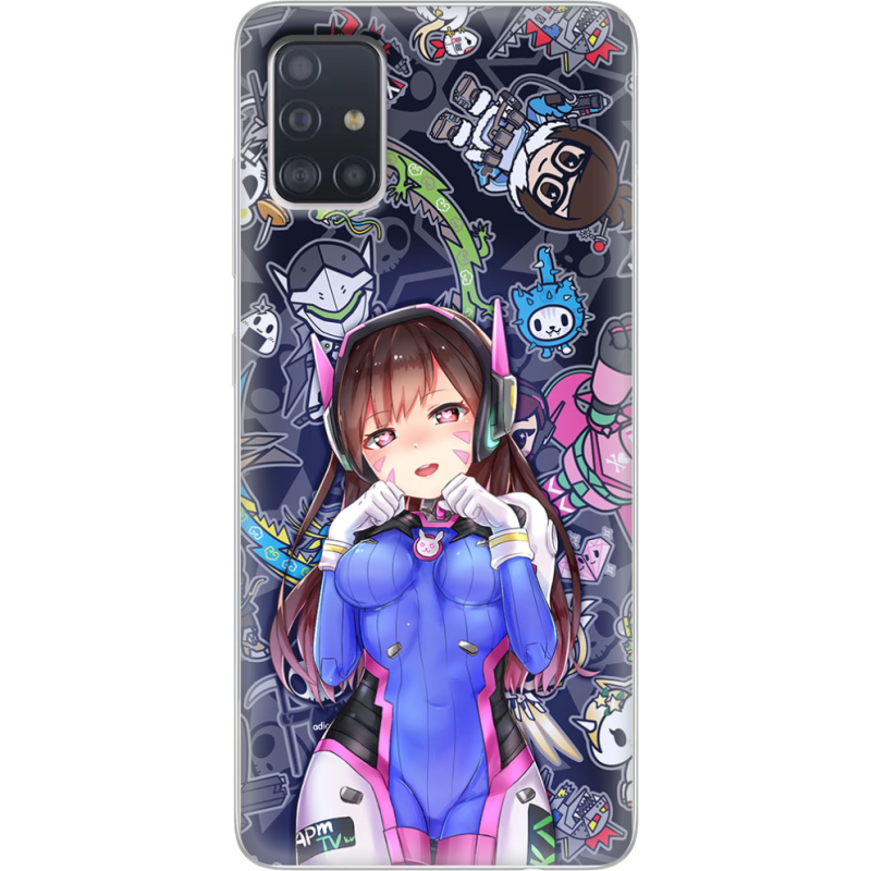 Чехол BoxFace Samsung A515 Galaxy A51 Overwatch D.VA