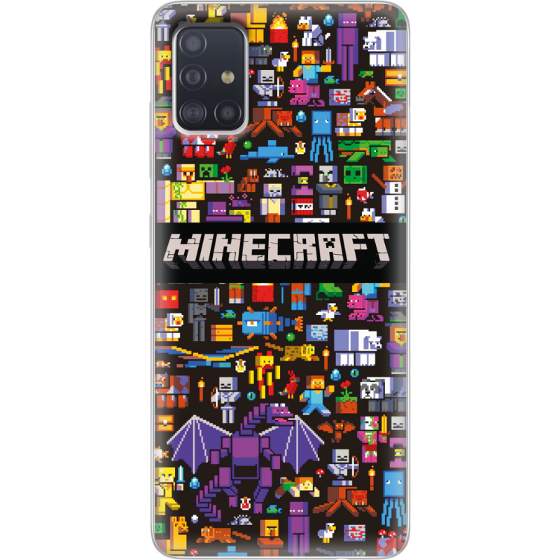 Чехол BoxFace Samsung A515 Galaxy A51 Minecraft Mobbery