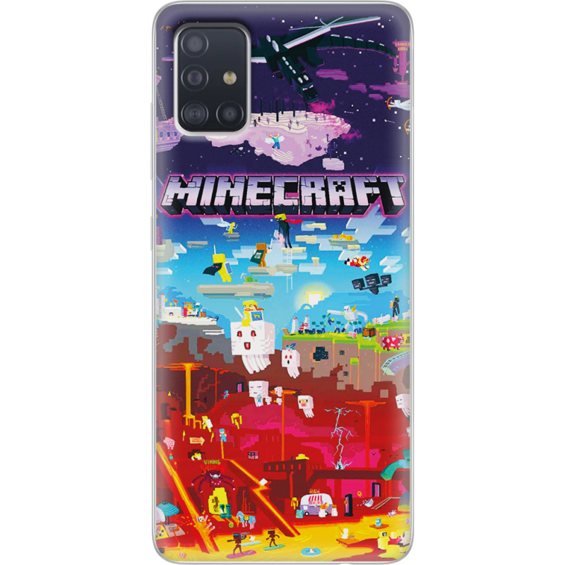 Чехол BoxFace Samsung A515 Galaxy A51 Minecraft World Beyond