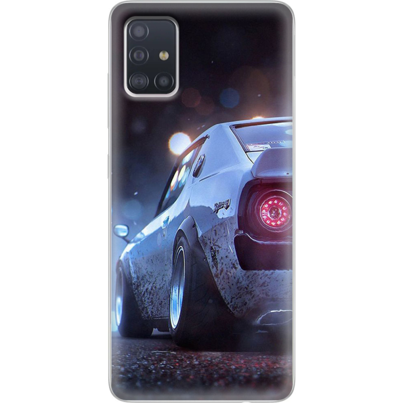 Чехол BoxFace Samsung A515 Galaxy A51 Silver Car