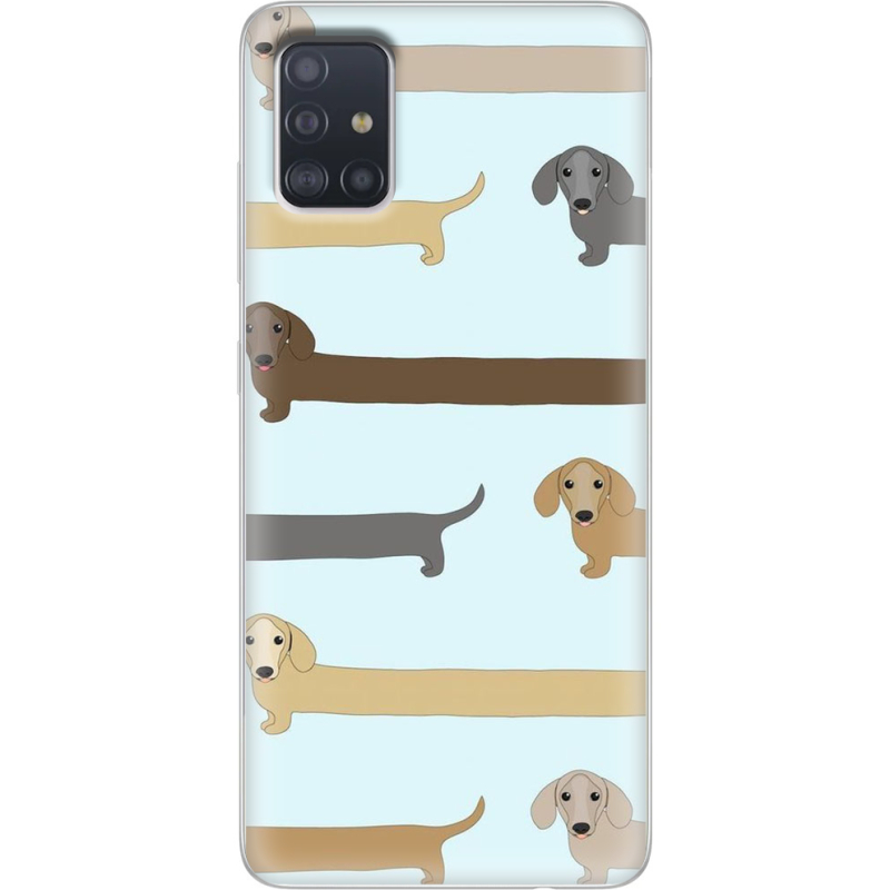 Чехол BoxFace Samsung A515 Galaxy A51 Dachshund