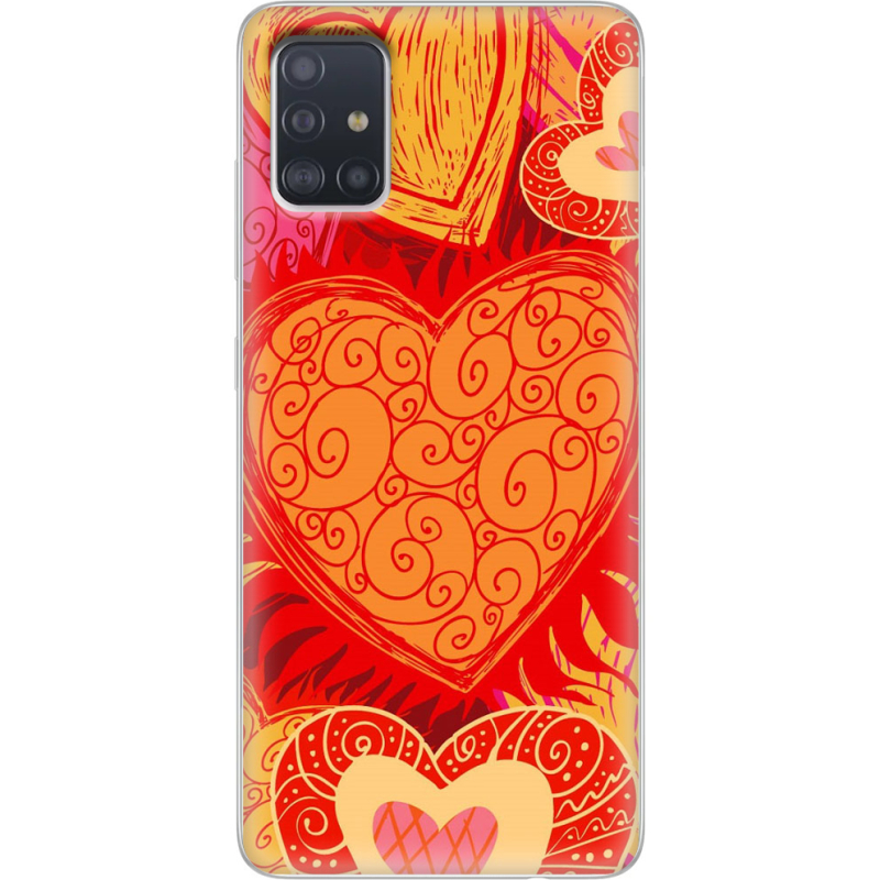 Чехол BoxFace Samsung A515 Galaxy A51 Warm Hearts