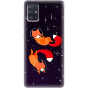 Чехол BoxFace Samsung A515 Galaxy A51 Fox-Astronauts