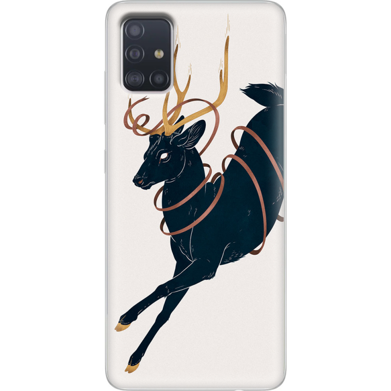 Чехол BoxFace Samsung A515 Galaxy A51 Black Deer