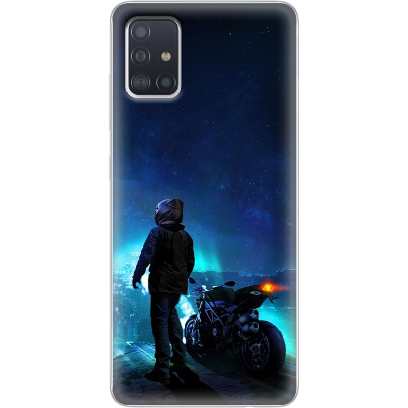 Чехол BoxFace Samsung A515 Galaxy A51 Motorcyclist