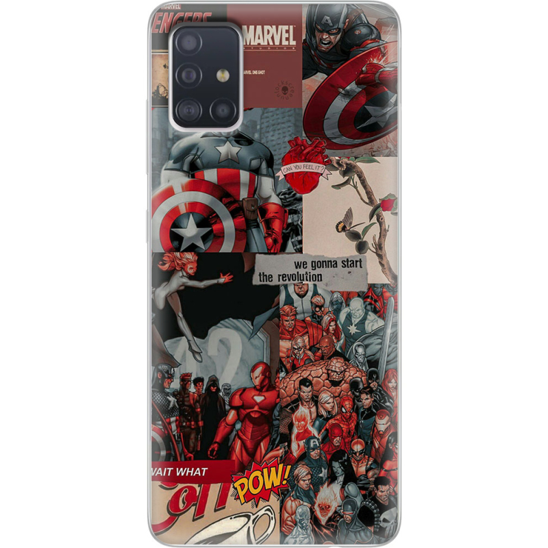 Чехол BoxFace Samsung A515 Galaxy A51 Marvel Avengers