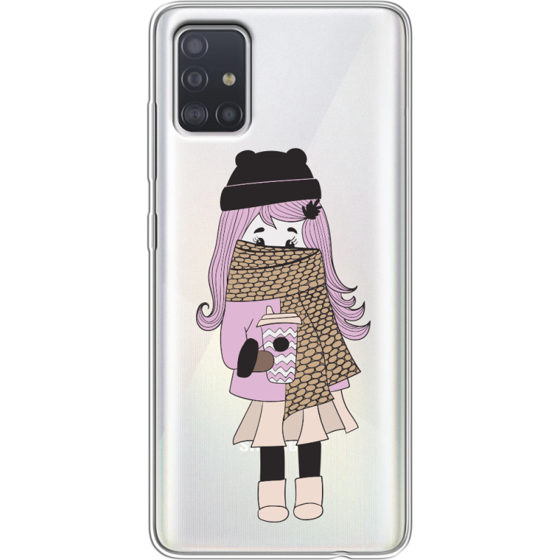 Прозрачный чехол BoxFace Samsung A515 Galaxy A51 Winter Morning Girl