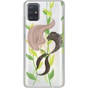 Прозрачный чехол BoxFace Samsung A515 Galaxy A51 Cute Mermaid