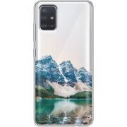 Прозрачный чехол BoxFace Samsung A515 Galaxy A51 Blue Mountain
