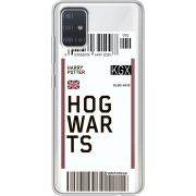 Прозрачный чехол BoxFace Samsung A515 Galaxy A51 Ticket Hogwarts