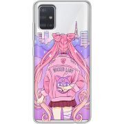 Прозрачный чехол BoxFace Samsung A515 Galaxy A51 Wiked Lady