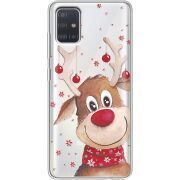 Прозрачный чехол BoxFace Samsung A515 Galaxy A51 Winter Deer