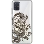 Прозрачный чехол BoxFace Samsung A515 Galaxy A51 Chinese Dragon
