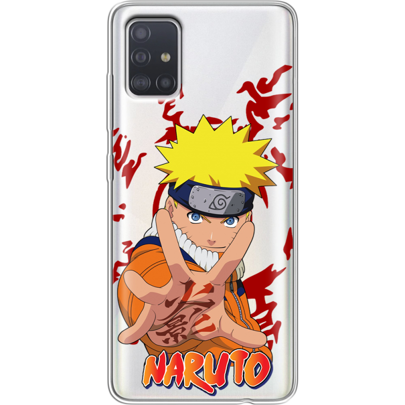 Прозрачный чехол BoxFace Samsung A515 Galaxy A51 Naruto