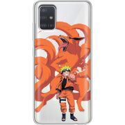 Прозрачный чехол BoxFace Samsung A515 Galaxy A51 Naruto and Kurama