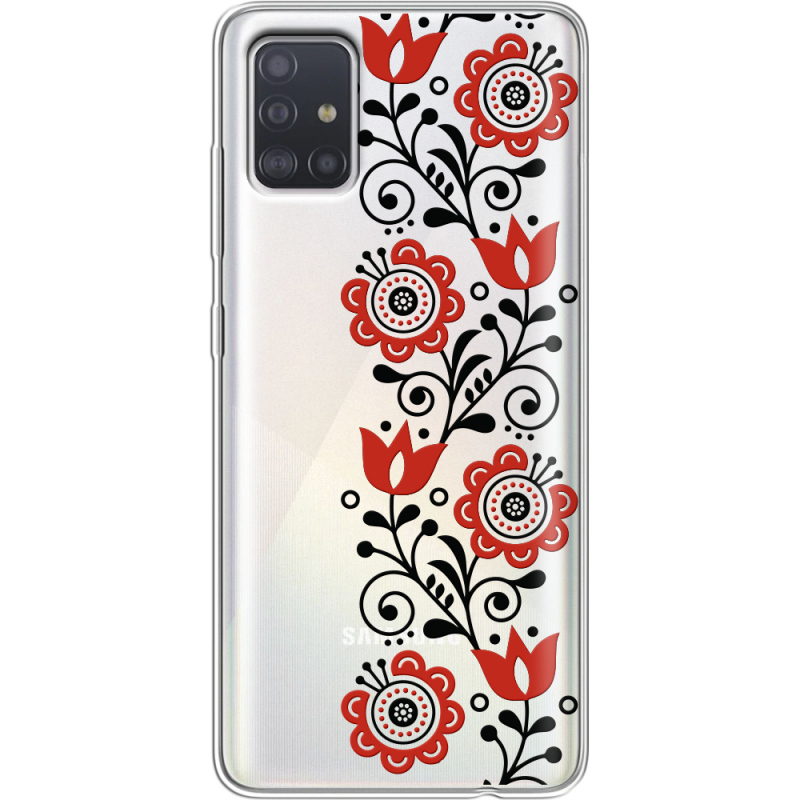 Прозрачный чехол BoxFace Samsung A515 Galaxy A51 Ethno Ornament