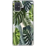 Прозрачный чехол BoxFace Samsung A515 Galaxy A51 Palm Tree