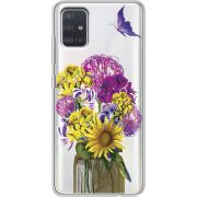Прозрачный чехол BoxFace Samsung A515 Galaxy A51 My Bouquet
