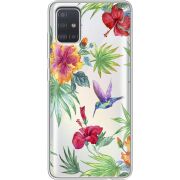 Прозрачный чехол BoxFace Samsung A515 Galaxy A51 Tropical