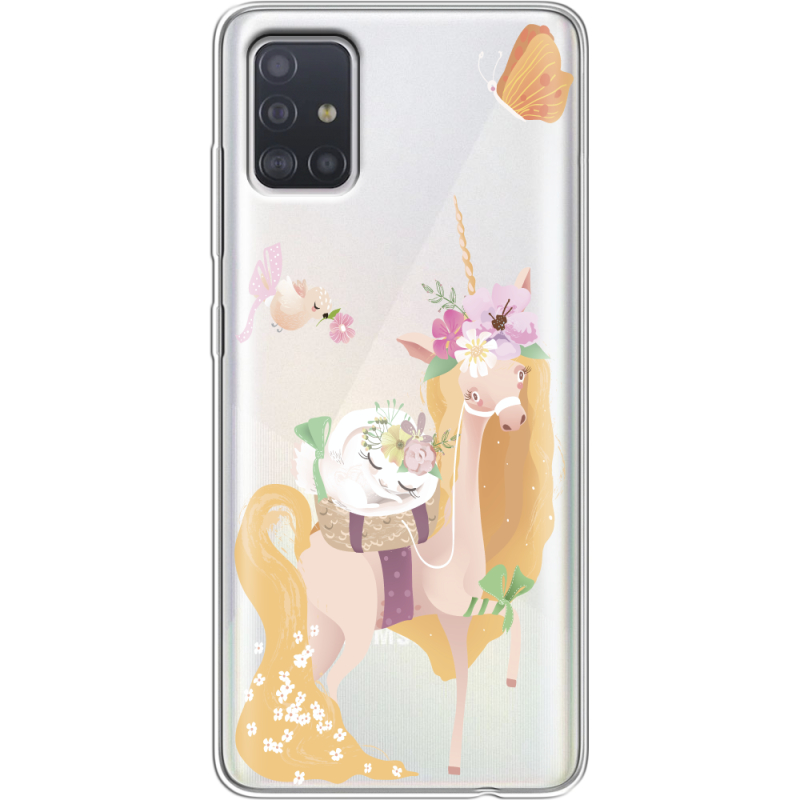 Прозрачный чехол BoxFace Samsung A515 Galaxy A51 Uni Blonde