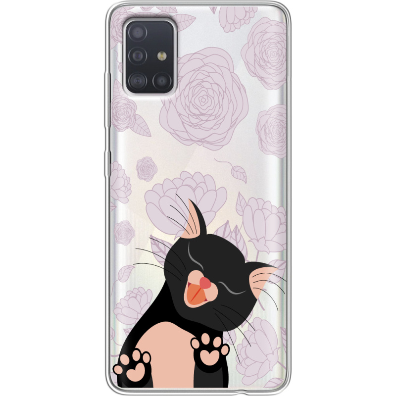 Прозрачный чехол BoxFace Samsung A515 Galaxy A51 Meow