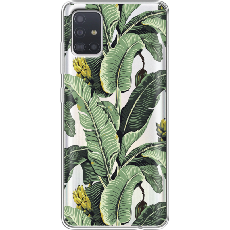 Прозрачный чехол BoxFace Samsung A515 Galaxy A51 Banana Leaves