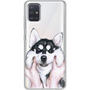 Прозрачный чехол BoxFace Samsung A515 Galaxy A51 Husky