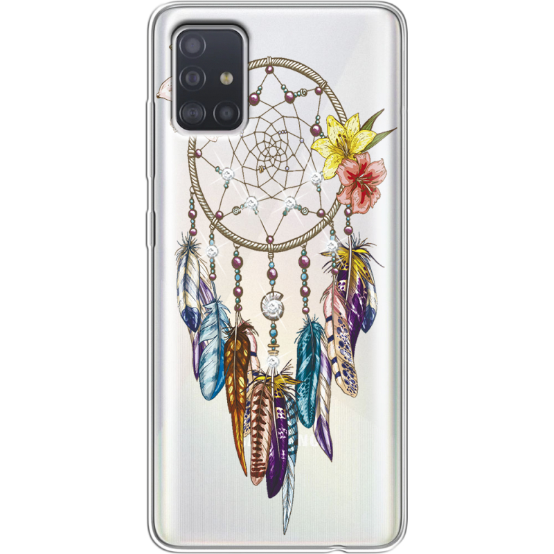 Чехол со стразами Samsung A515 Galaxy A51 Dreamcatcher